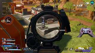 #4【Apex Legends】ランク上げながら永遠にパッド練習中【手元あり】