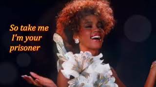 Whitney Houston in studio singing 'Lover for Life' (1990) (Rare)