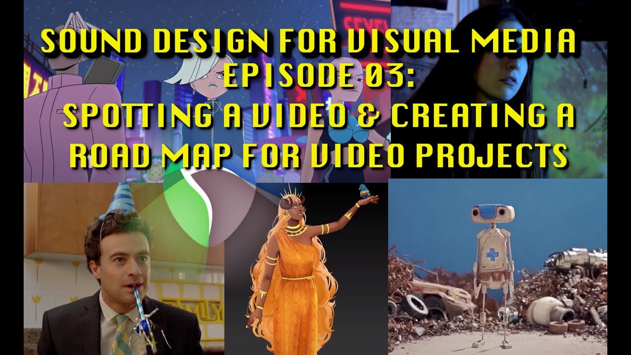 Sound Editing For Visual Media in Reaper Ep03: Spotting & Creating a Project Map