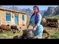 IRAN Daily Village Life Cooking Delicious Indian Food In A Mountain Village