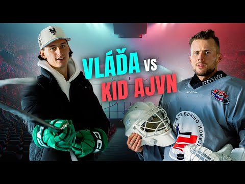 PŘEŽIJE AJVN HOKEJOVÝ TRÉNINK NA LEDĚ?! /@KidAjvn