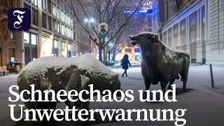 Erneuter Wintereinbruch in Deutschland