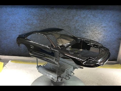 Painting a AMT Dodge Stealth R/T Twin Turbo