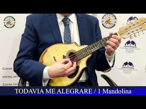 Tutorial de Mandolina Todavia me Alegrare, Primera Voz