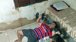 Meu Primeiro Treino no meu CT (meu quarto)