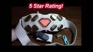 THIS IS A GAME CHANGER! SKG Cordless Back Massager Infrared & 8 Heated Titanium kneading/Vibration!