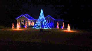 michael w smith - most wonderful time of the year - christmas light show