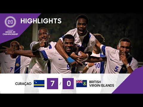 2021 Concacaf Under-20 Championship | Curaçao vs British Virgin Islands