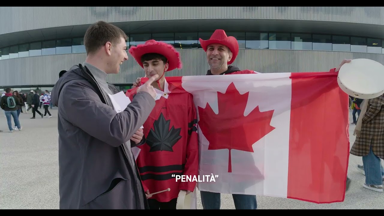 Fans try to guess hockey terms in Italian, AGAIN!