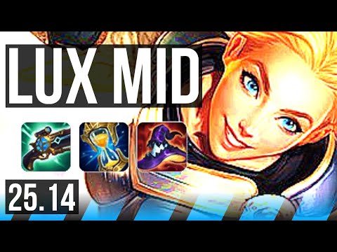 LUX vs IRELIA (MID) | 7/2/17 | EUW Master | 25.14