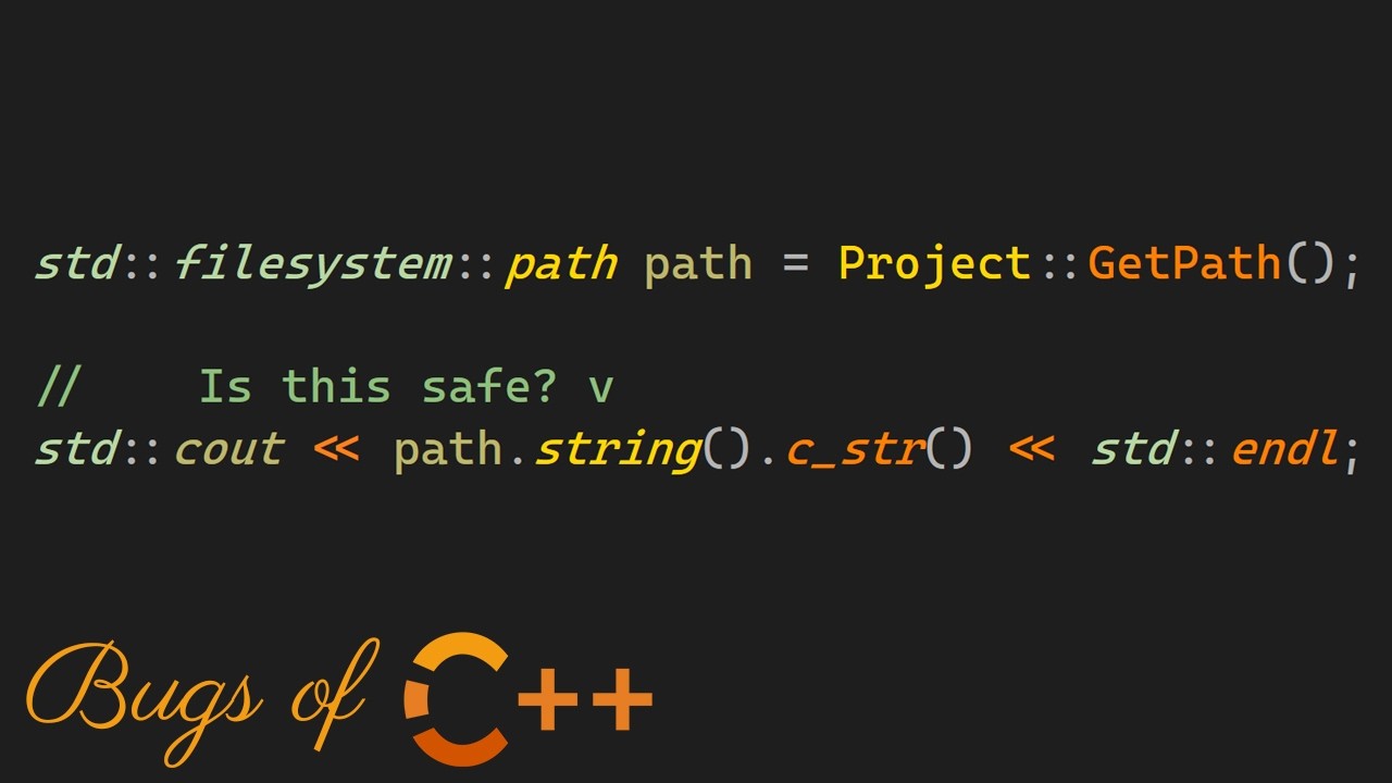Is This C++ Code Actually Safe?