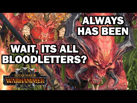 ALL BLOODLETTERS - Khorne vs Cathay // Total War: WARHAMMER 3 Land Battle Multiplayer