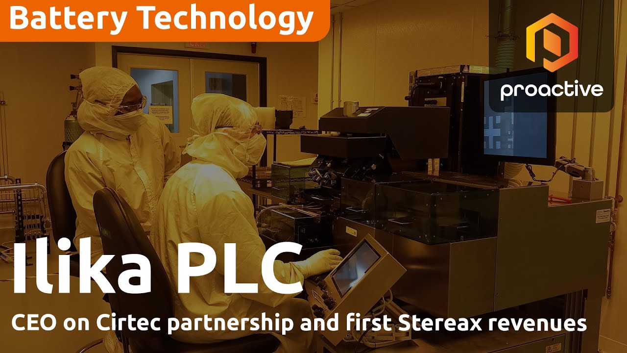 Ilika CEO hails first purchase order for Stereax electrodes from Cirtec Medical 