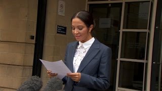 Tulisa on the defensive after being found guilty of assault