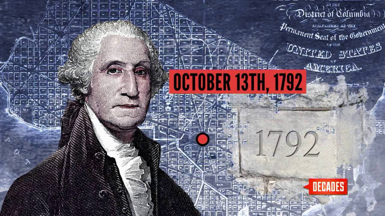 White House Cornerstone Laid - Decades TV Network