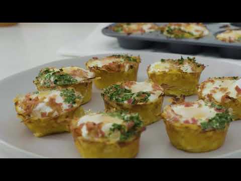 Hash browns Egg Nests