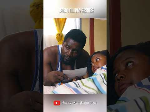 Baba na mtoto wote pasua kichwa😂😂#babaolivia