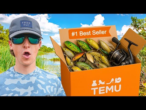 I Tested The Most POPULAR Fishing Gear On TEMU - Any Good?