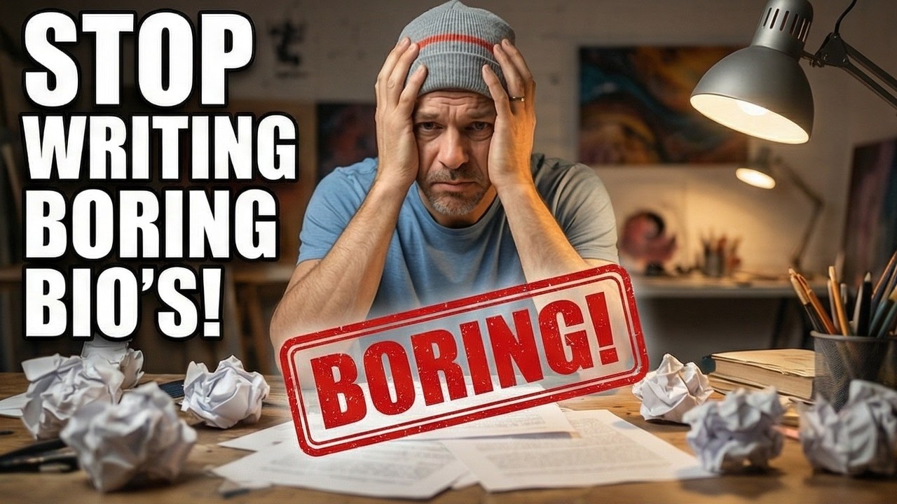 How to write a killer ARTIST BIO and ABOUT ME page