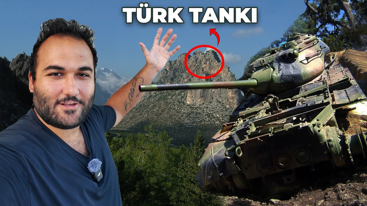 DAĞIN TEPESİNDE TERK EDİLMİŞ TANK BULDUM!