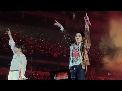 211202 PTD in LA Day 4 - I NEED U + IDOL / BTS Jungkook Suga RM Focus Fancam