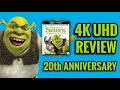 SHREK 4K ULTRAHD BLU RAY REVIEW 20TH ANNIVERSARY EDITION