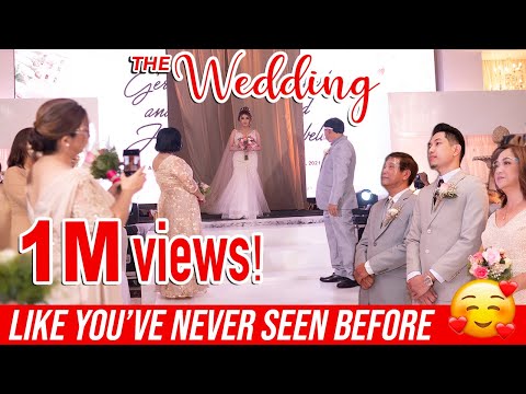 UNIQUE BRIDAL ENTRANCE 👰🏻‍♀️ +best wedding sermon you've ever heard!