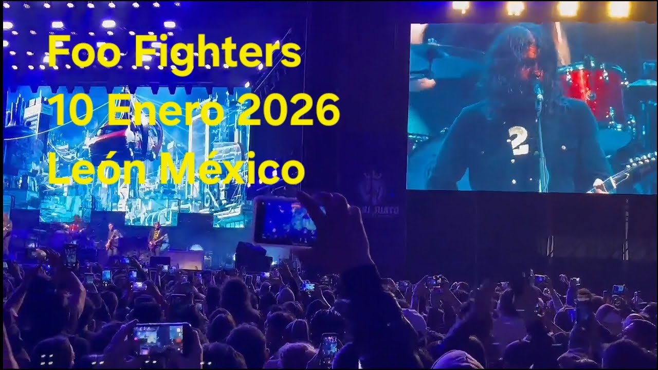 Foo Fighters Feria de LE&Oacute;N 2026 - YouTube