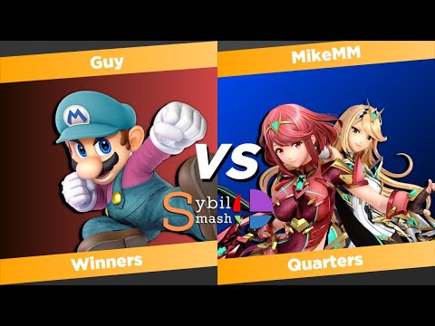 Sybil Smash Winners Quarters - Guy (Mario) Vs. MikeMM (Pyra/Mythra) SSBU Tournament