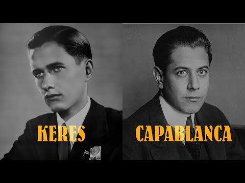 Keres vs Capablanca ♟️ French Defense ⚔️ 1938 #chess #chessgame
