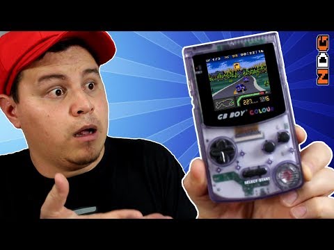 CLONE GAMEBOY COLOR MELHOR QUE O ORIGINAL ?