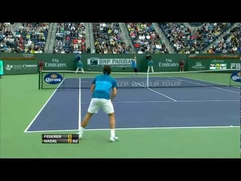 Indian Wells 2012 - Roger Federer vs. Rafael Nadal (HD)
