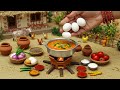 Miniature Kolhapuri Egg Curry Recipe Yummy Kolhapuri Anda Curry By Tiny Foodkey Andyacha Rassa