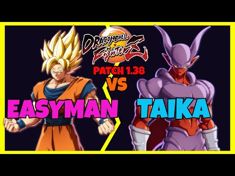 DBFZ - EASYMAN vs TAIKA (SSJ Vegeta, SSJ Goku, Adult Gohan vs Blue Vegeta, Janemba, Android 17)
