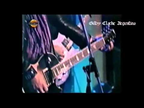 Gilby Clarke on "Al Limite" TV Show (Much Music Studios, August 22, 2001)