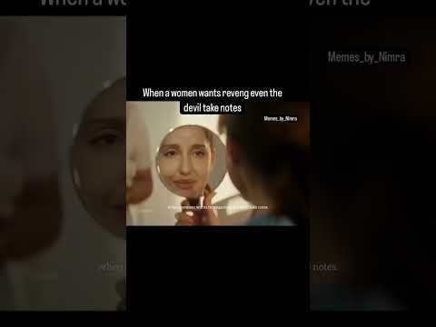 when women take revenge even devil sit back and take the notes 😎😎😎