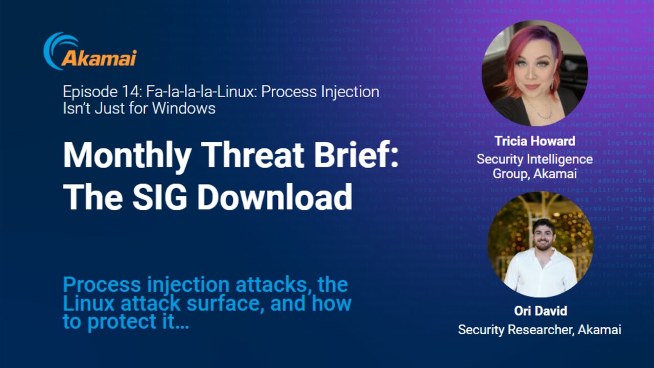 SIG Download: Episode 14: Fa-la-la-la-Linux: Process Injection Isn’t Just for Windows