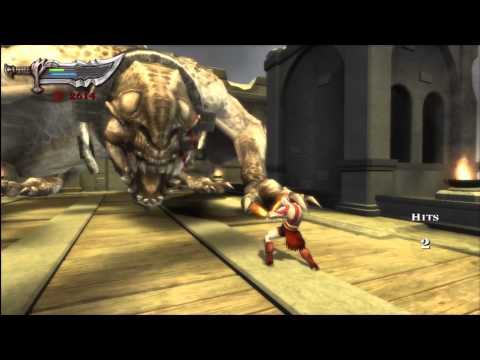 God of War Chains of Olympus Walkthrough part 6 (Hard) The Basilisk Strikes