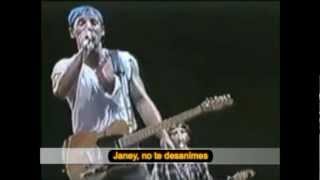 Janey Don&#39;t You Lose Heart - Bruce Springsteen con subtítulos en español