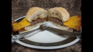 (How To) Make A Easy Cheese Skirted Cheeseburger - Steam Culture