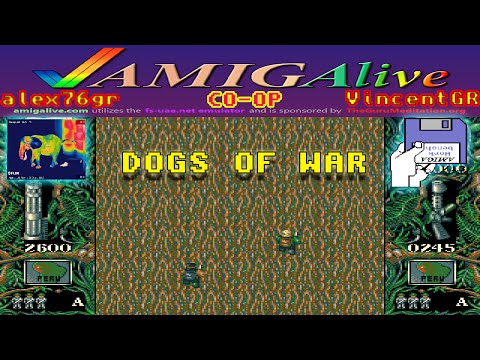 AmigaLive #7 - Dogs of War Co Op Gameplay