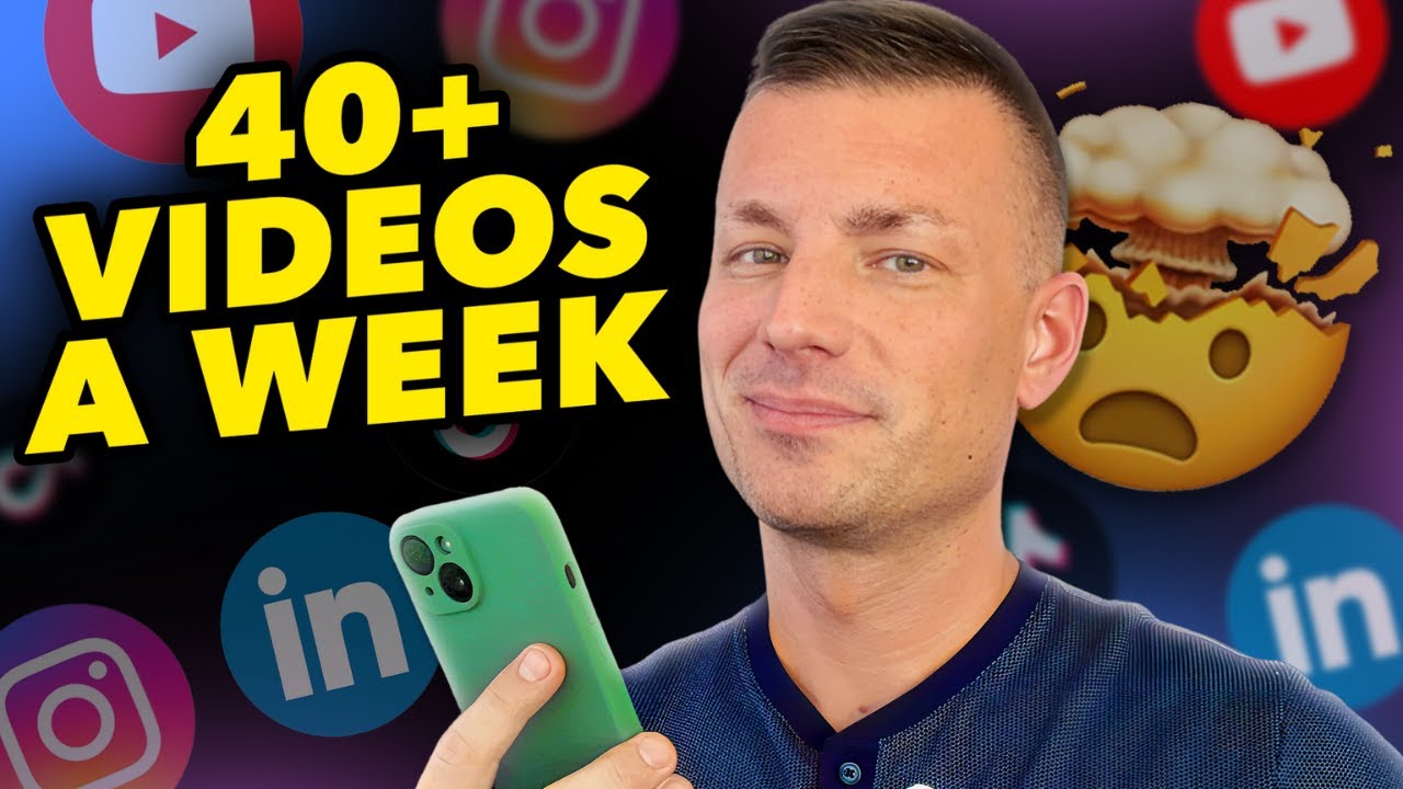 The 2024 social media video strategy: How we post 40+ videos weekly