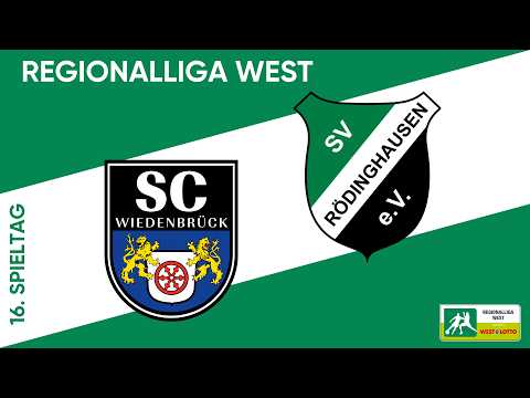 Hard-fought duel in the rescheduled match | SC Wiedenbrück - SV Rödinghausen | Regionalliga West