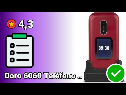Doro 6060 Teléfono Móvil 2G Dual SIM para Mayores con | Características, precio y alternativas