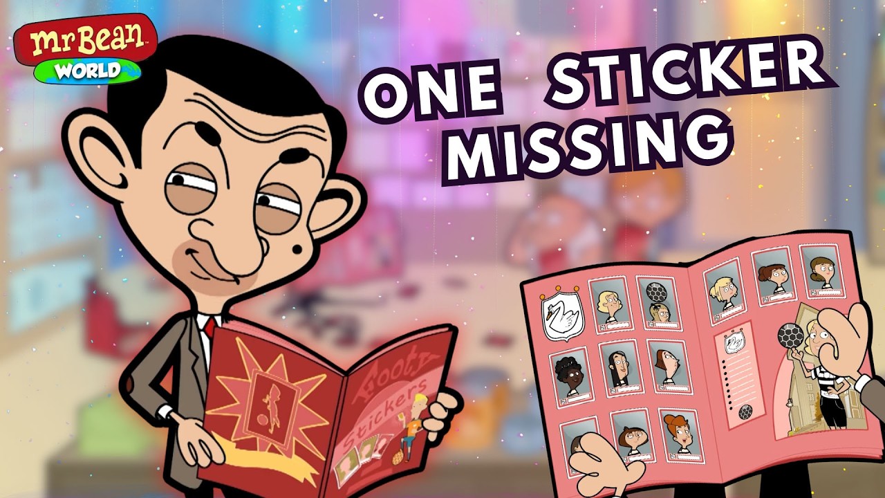 Mr Bean Can't Complete His Football Sticker Album! | Mr Bean Animated Season 3 | Mr Bean World