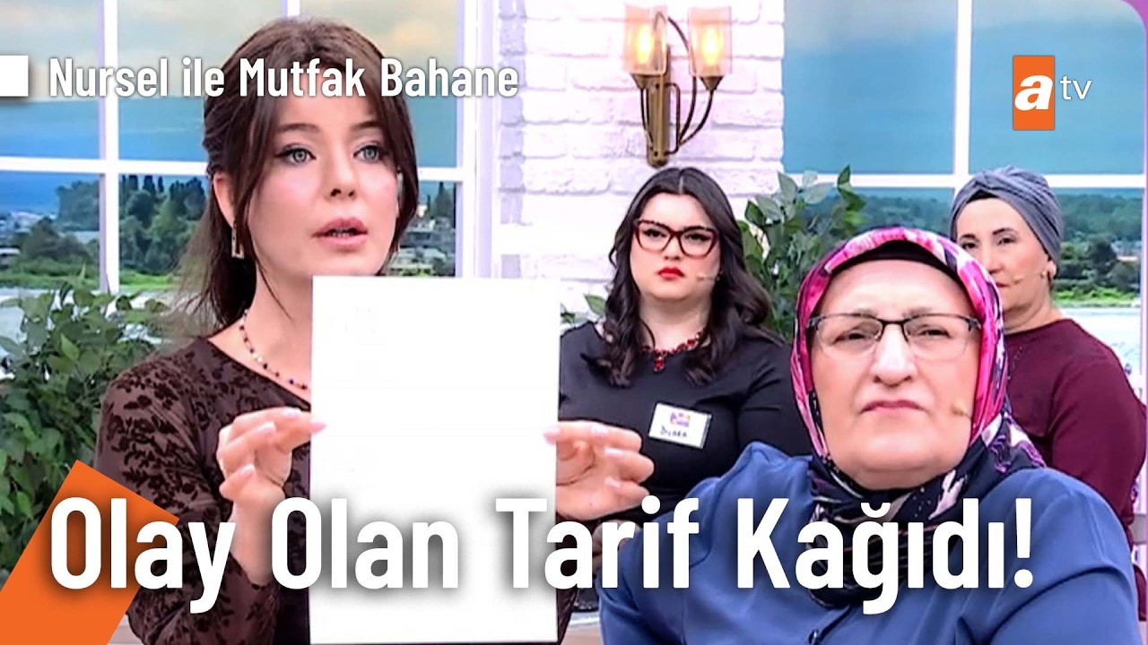 Farklı tarif krizine yeni bir düğüm atıldı! - Nursel ile Mutfak Bahane 5 Mayıs 2026