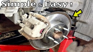 2016-19 Chevy Cruze, Chevy Bolt EV, Chevy Volt Rear Brakes & Rotors Removal & Installation