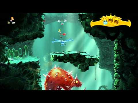 Rayman Legends - Poor Little Daisy (Back to Origins) Boss Guide