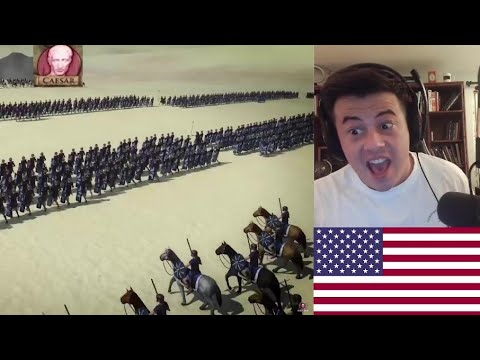 American Reacts to Julius Caesar - Thapsus 46BC