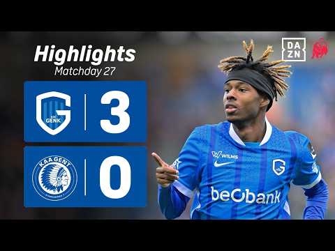 KRC Genk sends the Buffalos to 7th place! 🦬❌ | KRC Genk - KAA Gent